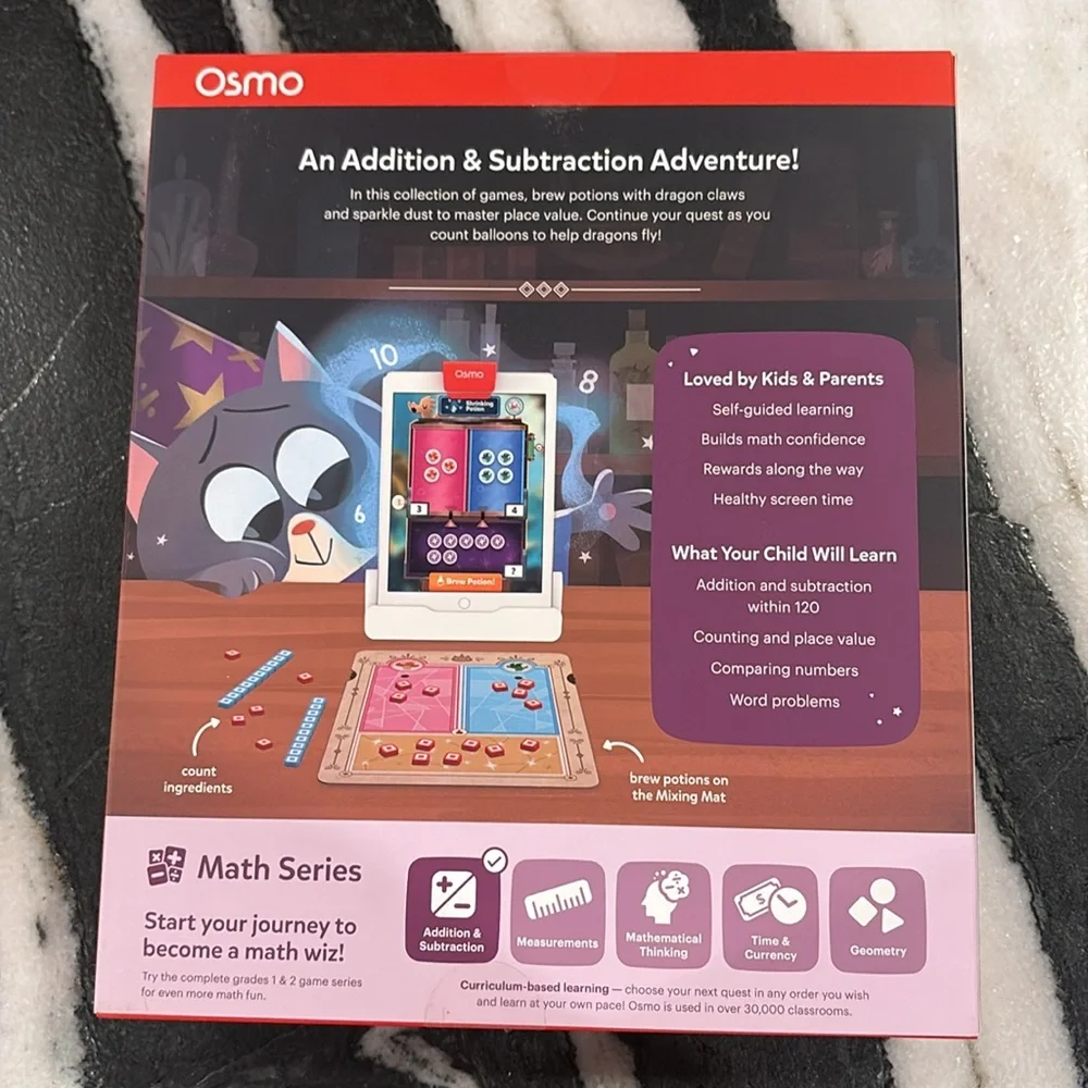 BRAND NEW UNOPENED OSMO MATH WIZARD AND THE MAGICAL WORKSHOP GAME FOR OSMO!